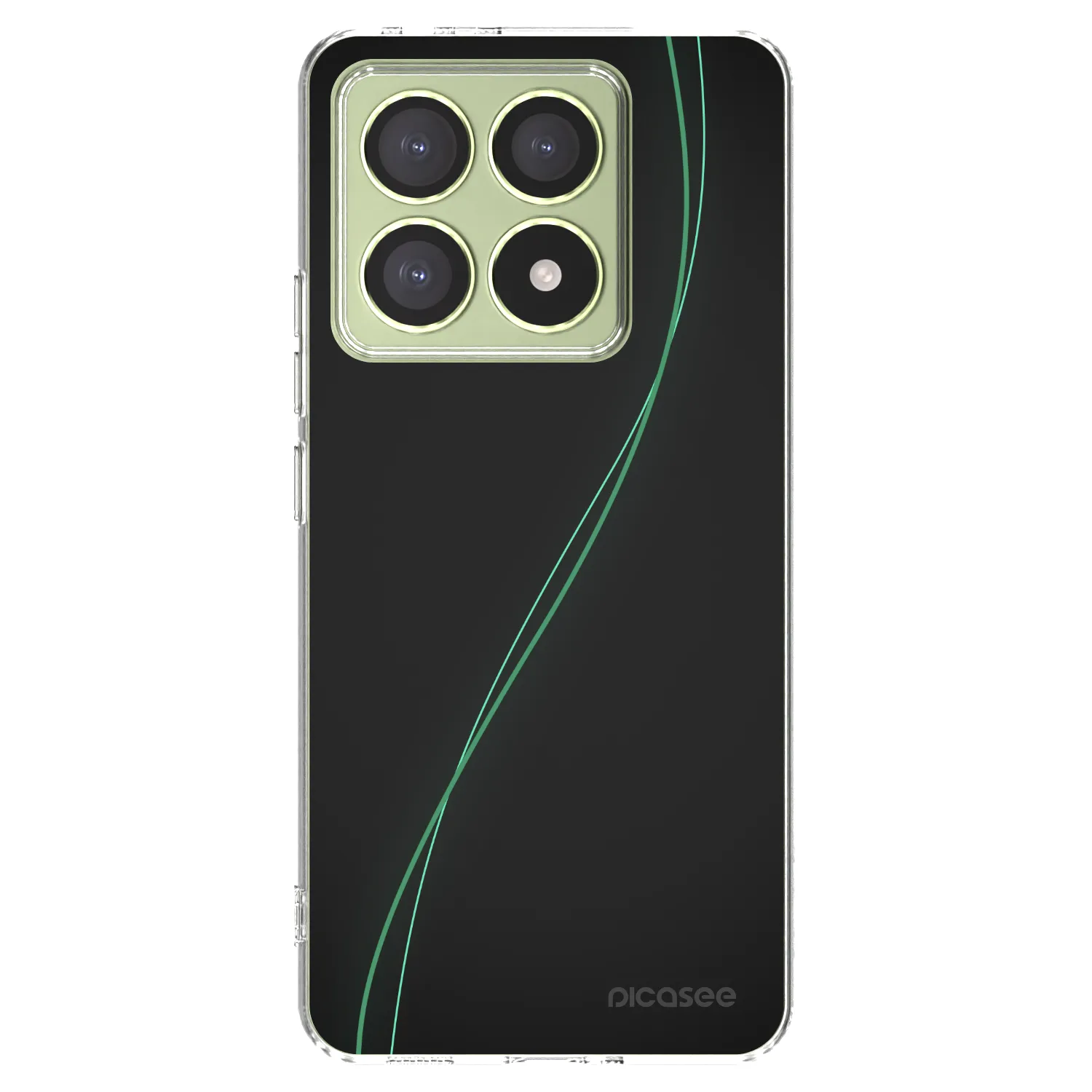 Picasee silikonska prozirna maskica za Xiaomi 14T - Be Different