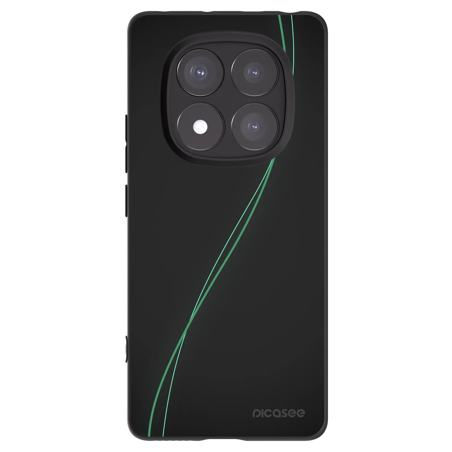 Picasee crna silikonska maskica za Xiaomi Redmi Note 14 Pro 5G - Be Different