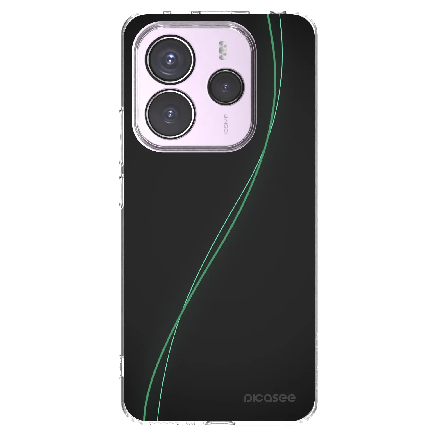 Picasee silikonska prozirna maskica za Xiaomi Redmi Note 14 5G - Be Different