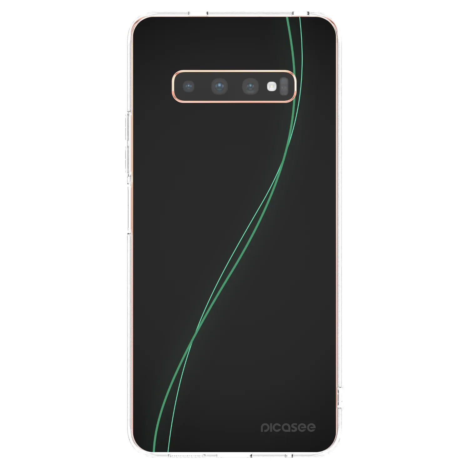 Picasee silikonska prozirna maskica za Samsung Galaxy S10 Plus G975 - Be Different