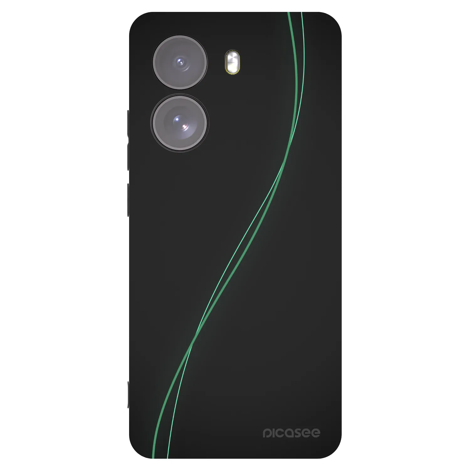 Picasee crna silikonska maskica za Xiaomi Poco X7 - Be Different