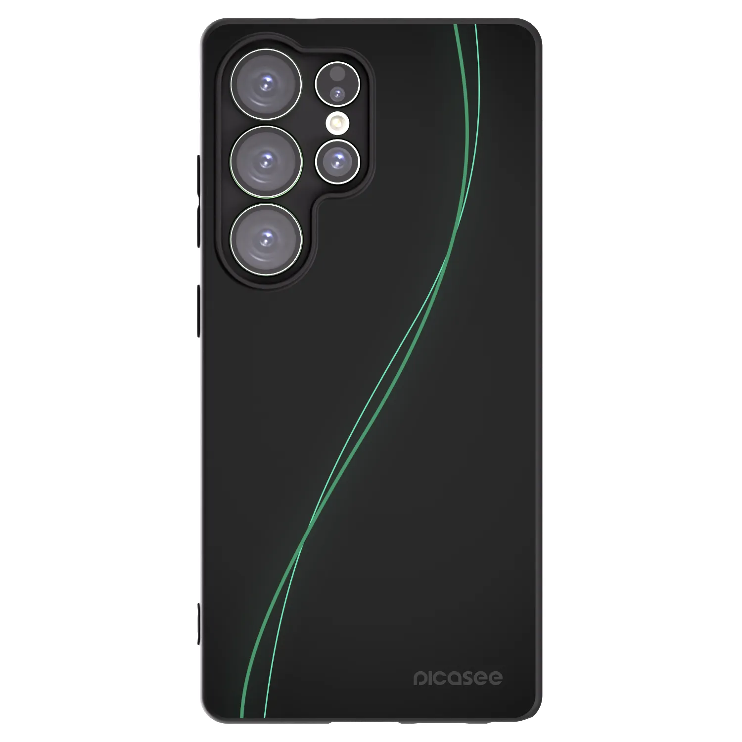 Picasee crna silikonska maskica za Samsung Galaxy S25 Ultra 5G - Be Different