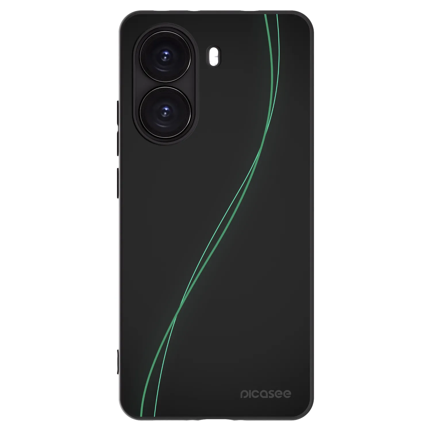 Picasee crna silikonska maskica za Xiaomi Poco X7 Pro 5G - Be Different