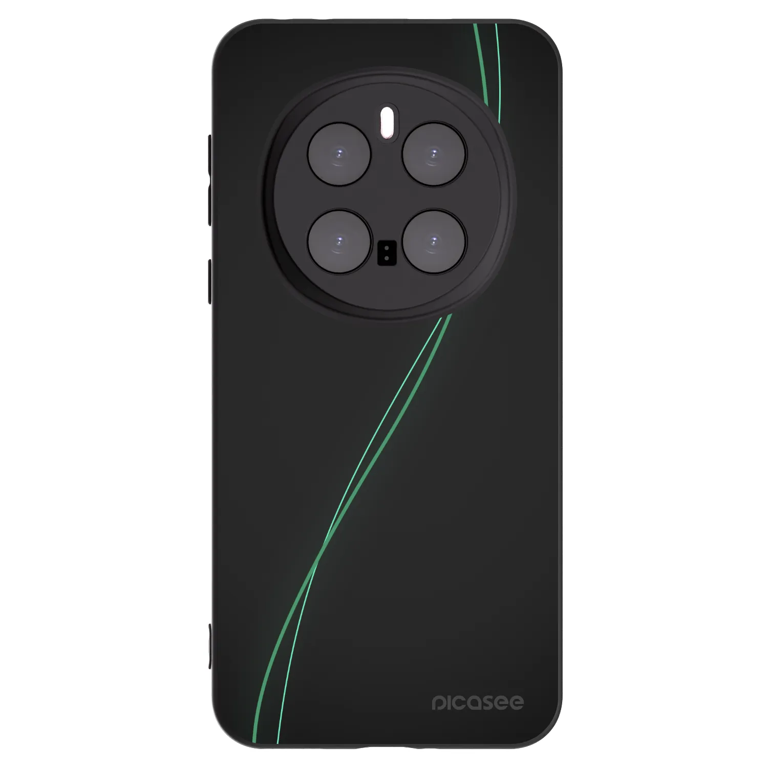 Picasee crna silikonska maskica za Honor Magic7 Pro 5G - Be Different