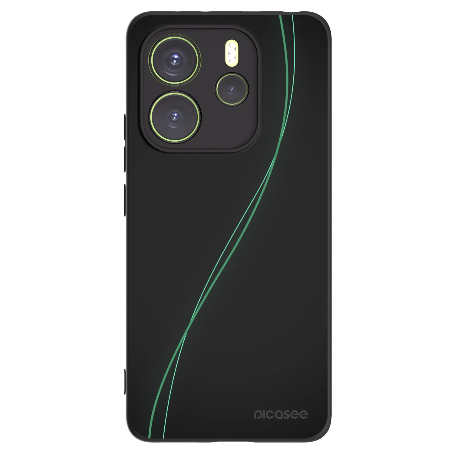 Picasee crna silikonska maskica za Xiaomi Redmi Note 14 4G - Be Different