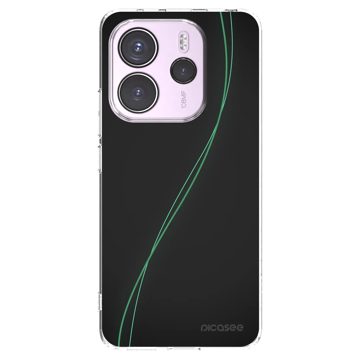 Picasee silikonska prozirna maskica za Xiaomi Redmi Note 14 4G - Be Different