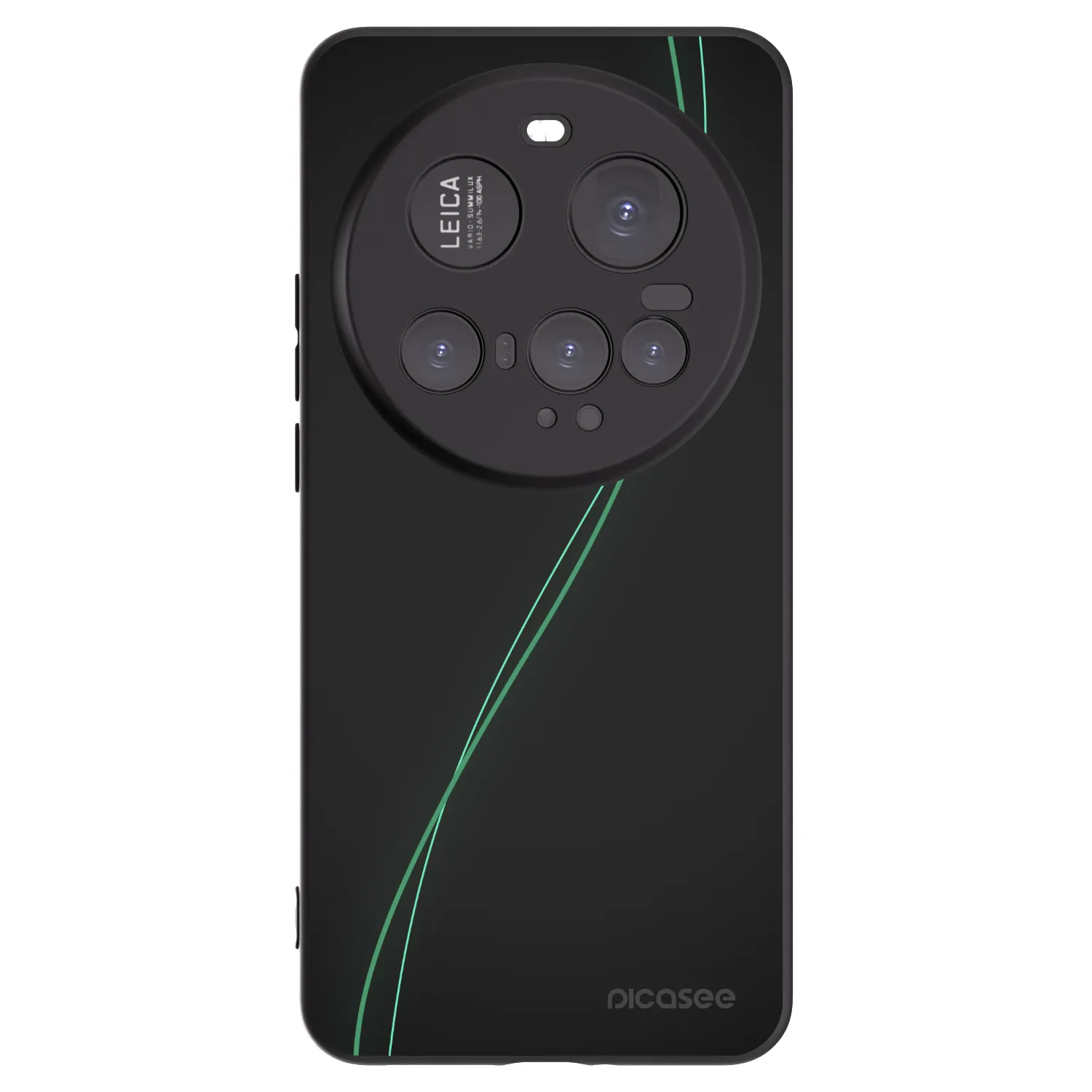 Picasee crna silikonska maskica za Xiaomi 15 Ultra - Be Different