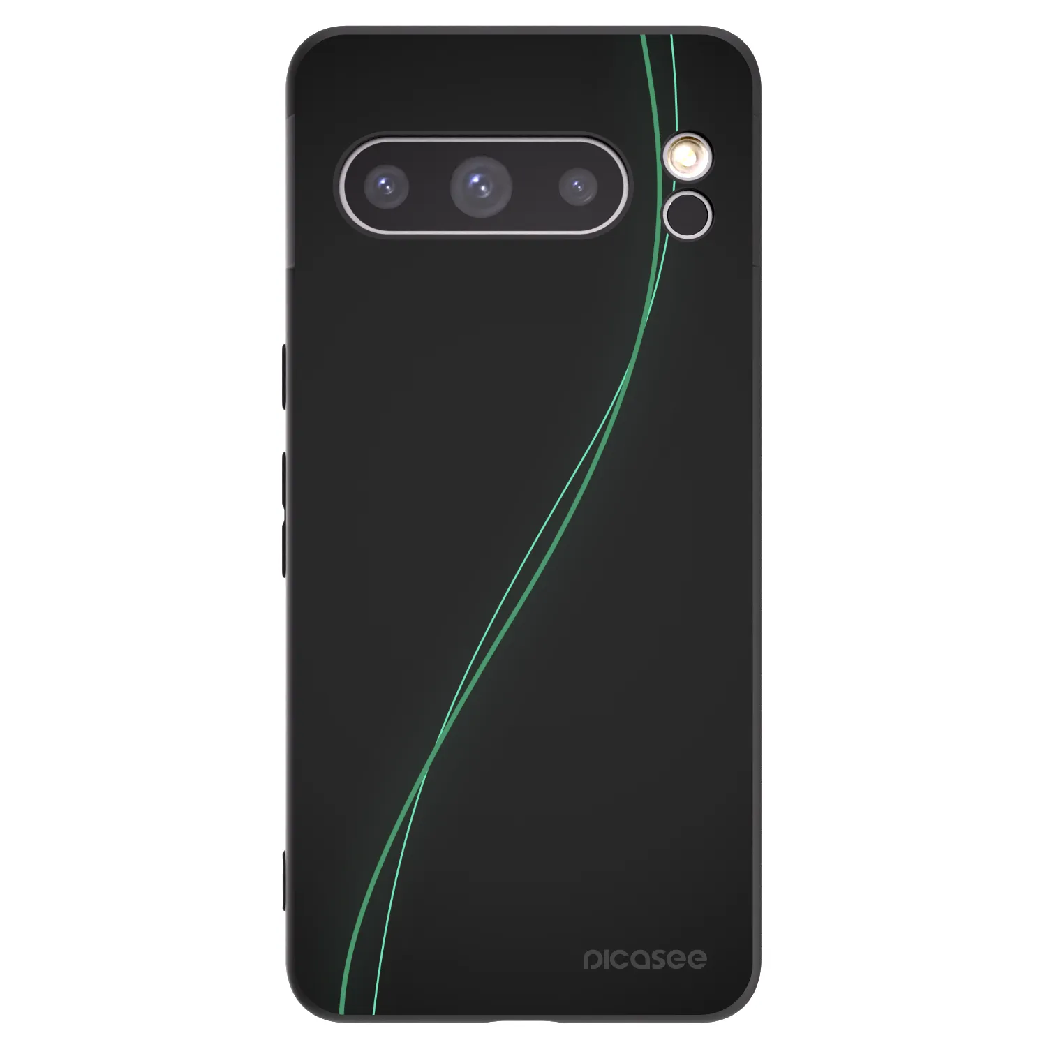 Picasee crna silikonska maskica za Google Pixel 8 Pro - Be Different