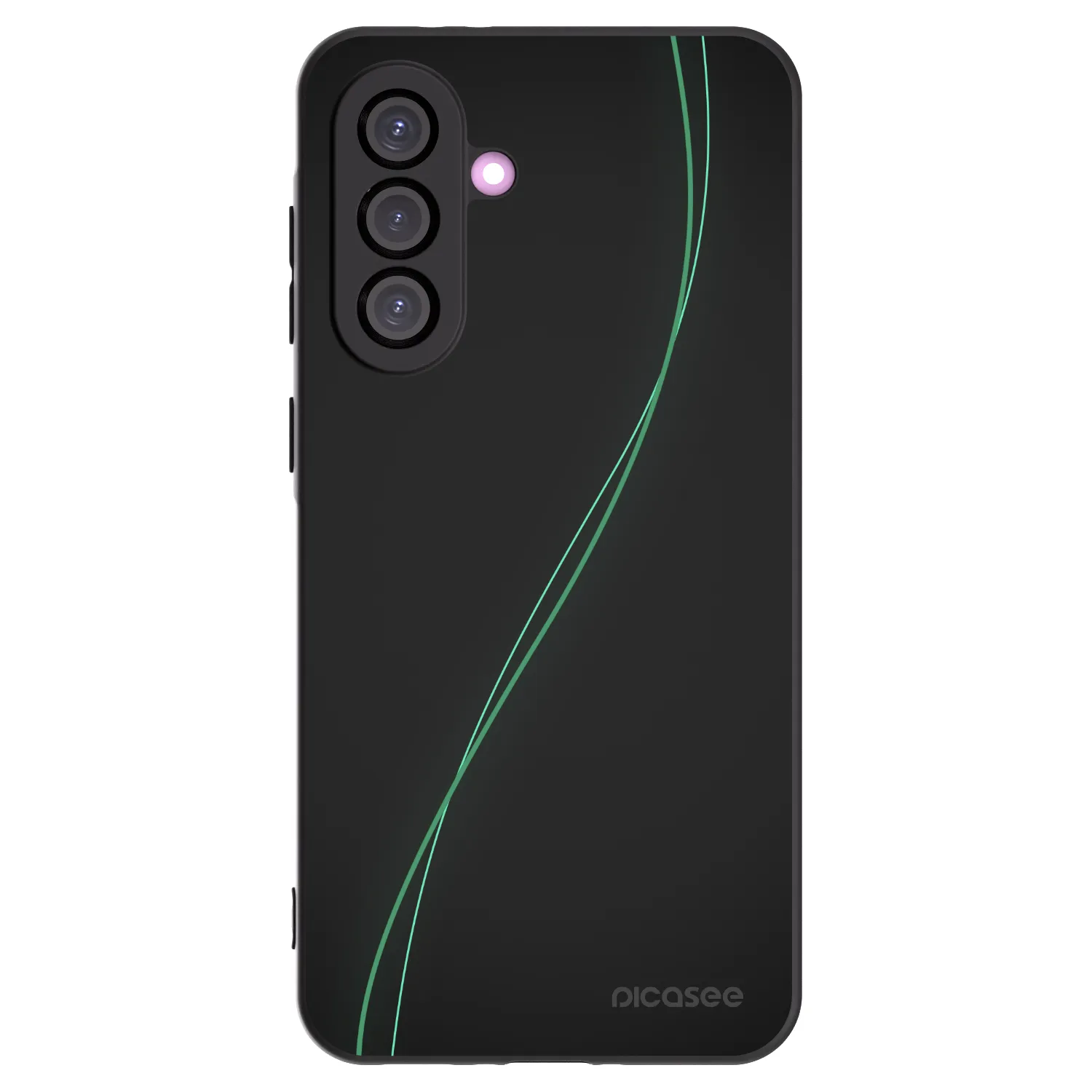 Picasee crna silikonska maskica za Samsung Galaxy A36 5G - Be Different