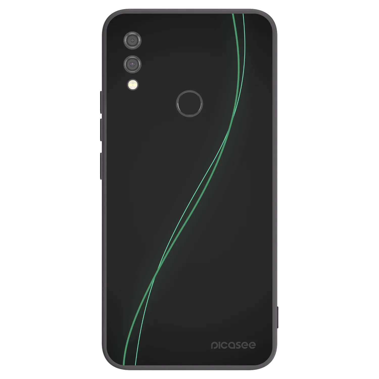 Picasee crna silikonska maskica za Xiaomi Redmi Note 7 - Be Different