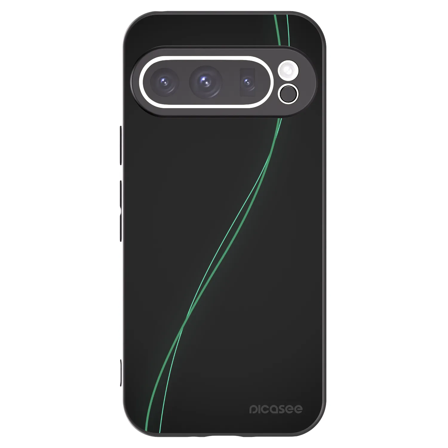 Picasee crna silikonska maskica za Google Pixel 9 Pro - Be Different