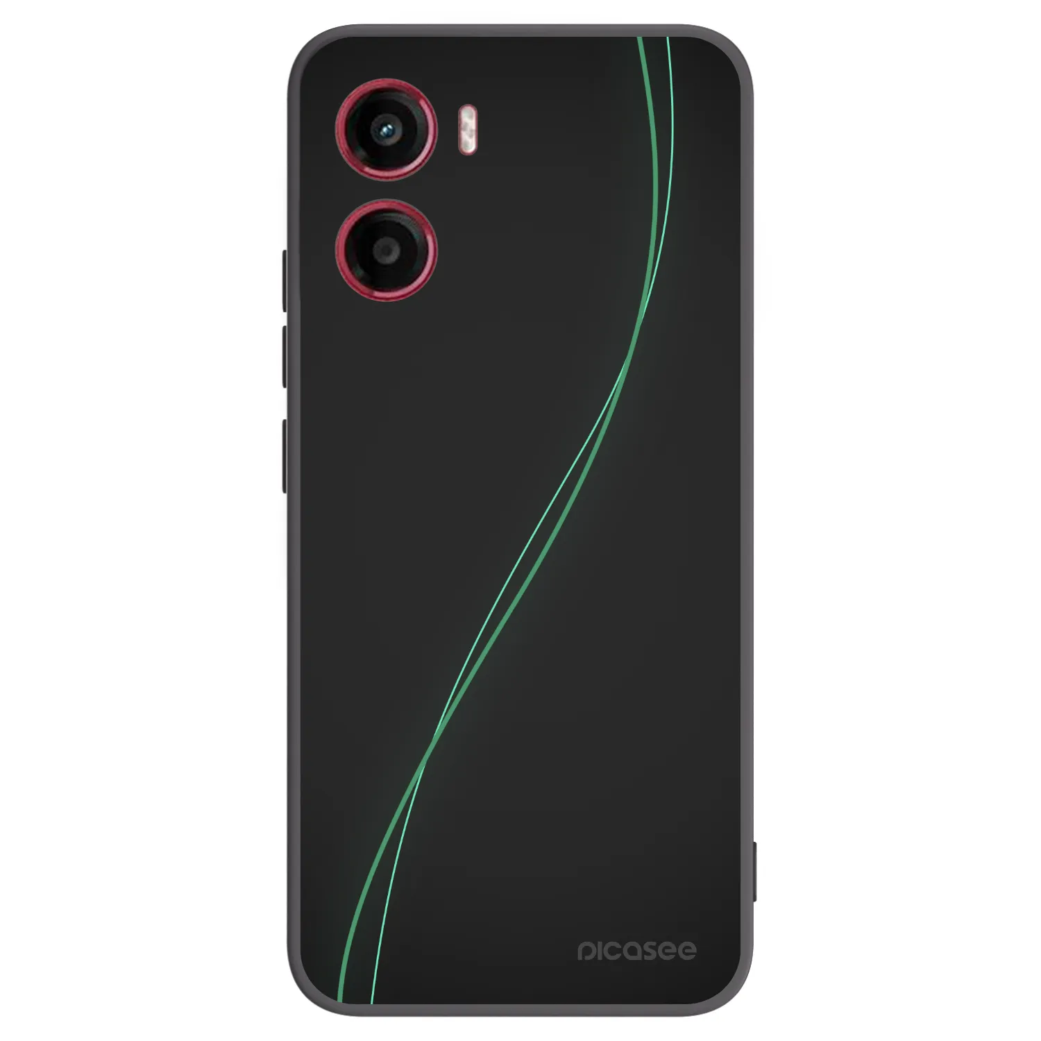 Picasee crna silikonska maskica za Motorola Moto G05 - Be Different