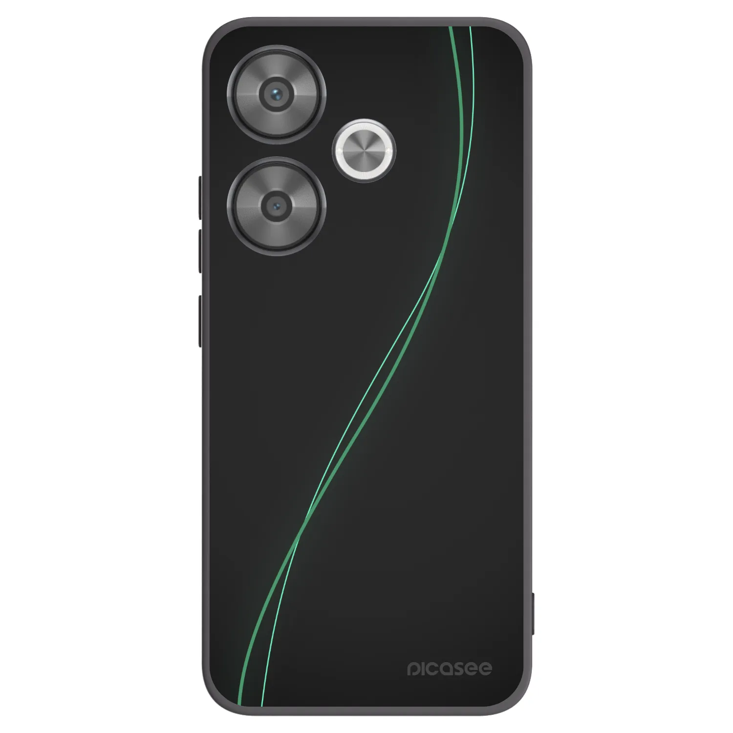 Picasee crna silikonska maskica za Xiaomi Poco F6 - Be Different