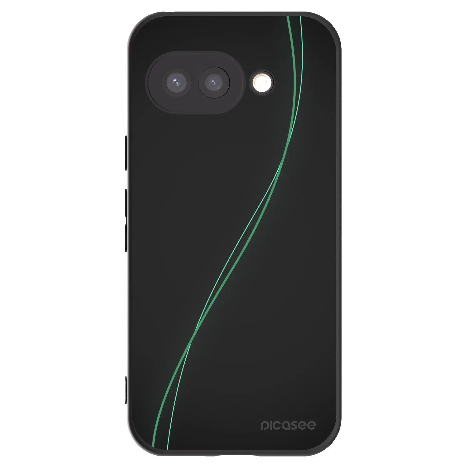 Picasee crna silikonska maskica za Google Pixel 9a - Be Different