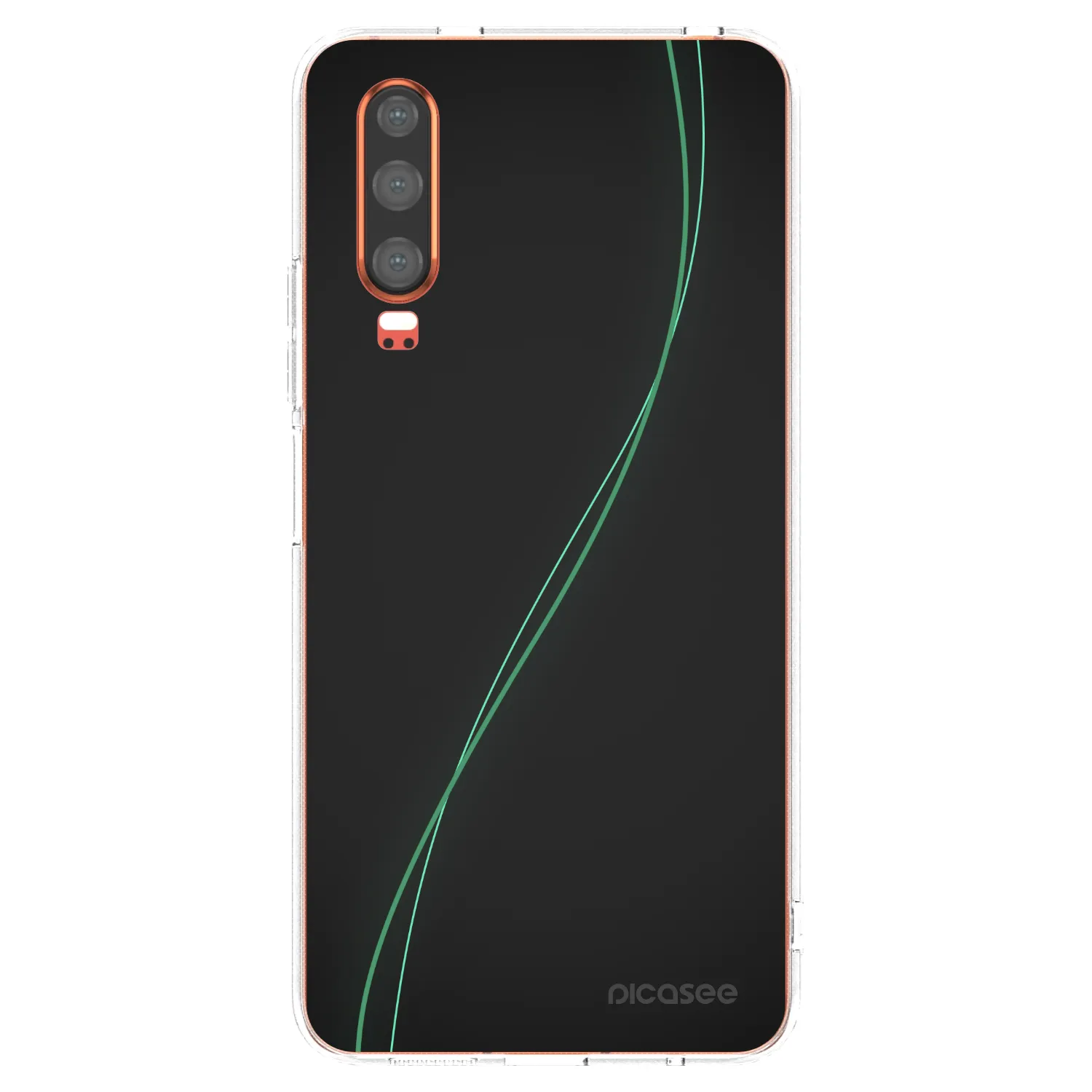 Picasee silikonska prozirna maskica za Huawei P30 - Be Different
