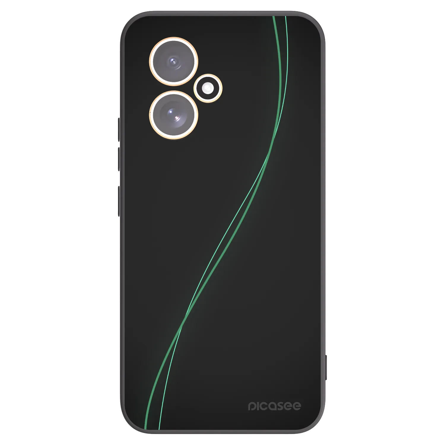 Picasee crna silikonska maskica za Honor 400 5G - Be Different