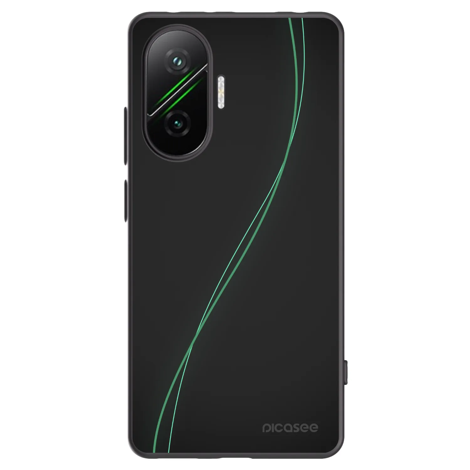 Picasee crna silikonska maskica za Xiaomi Poco F7 5G - Be Different