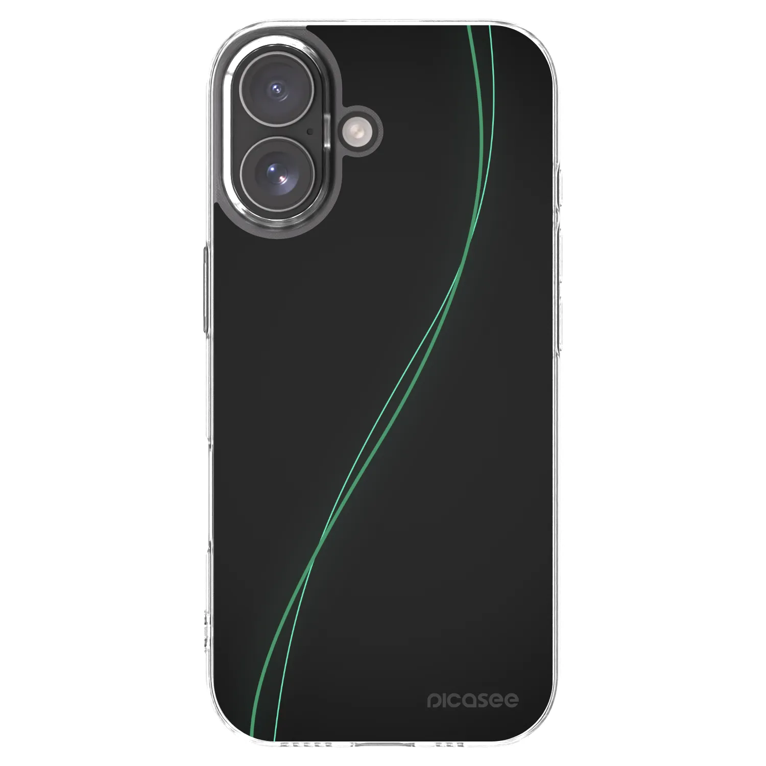 Picasee silikonska prozirna maskica za Apple iPhone 17 - Be Different