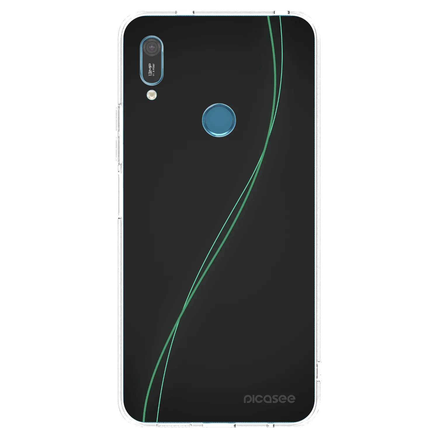 Picasee silikonska prozirna maskica za Huawei Y6 2019 - Be Different