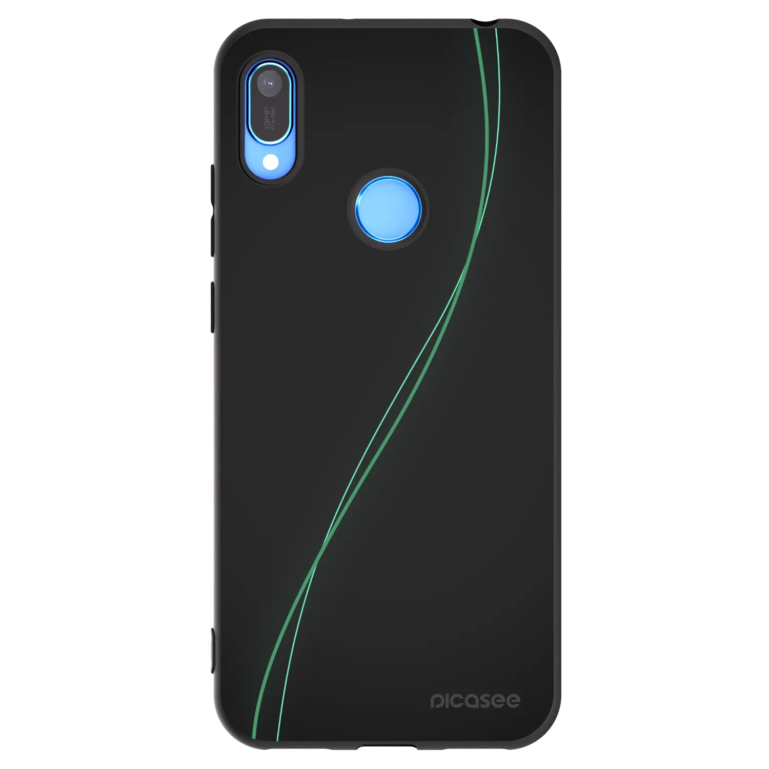 Picasee crna silikonska maskica za Huawei Y6 2019 - Be Different