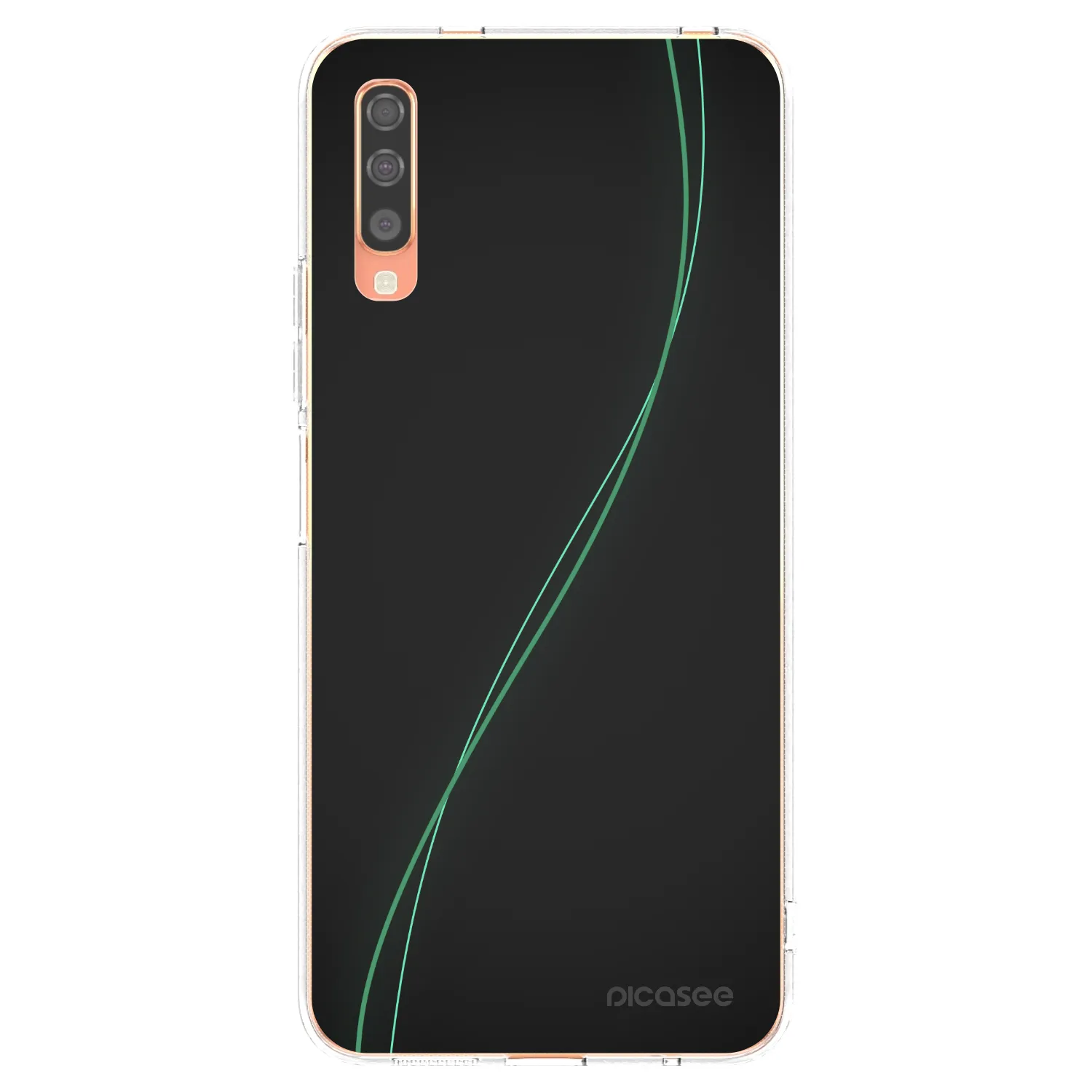 Picasee silikonska prozirna maskica za Samsung Galaxy A70 A705F - Be Different