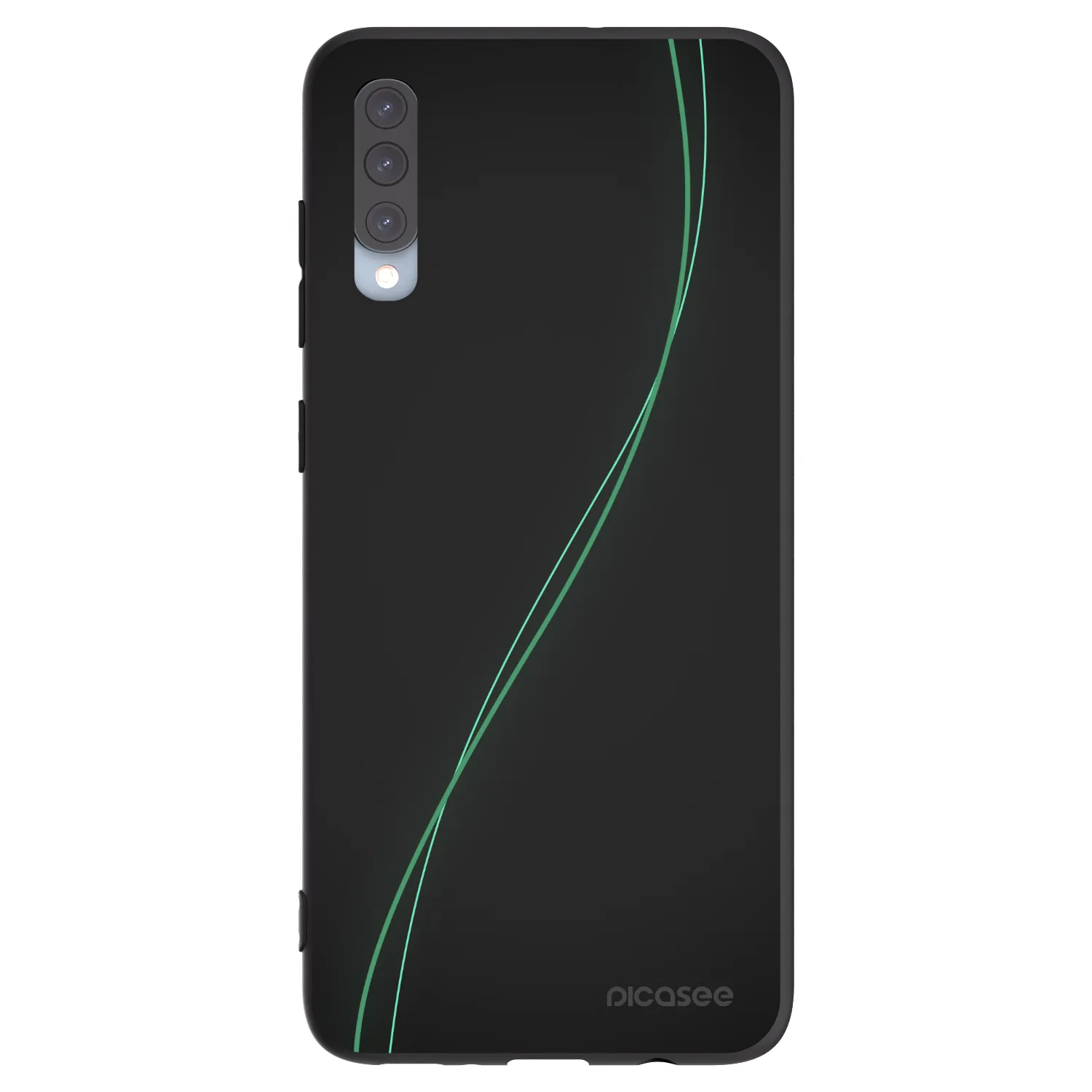 Picasee crna silikonska maskica za Samsung Galaxy A70 A705F - Be Different