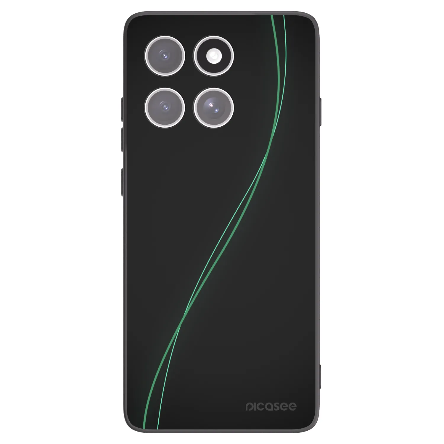Picasee crna silikonska maskica za Motorola Edge 60 Pro - Be Different