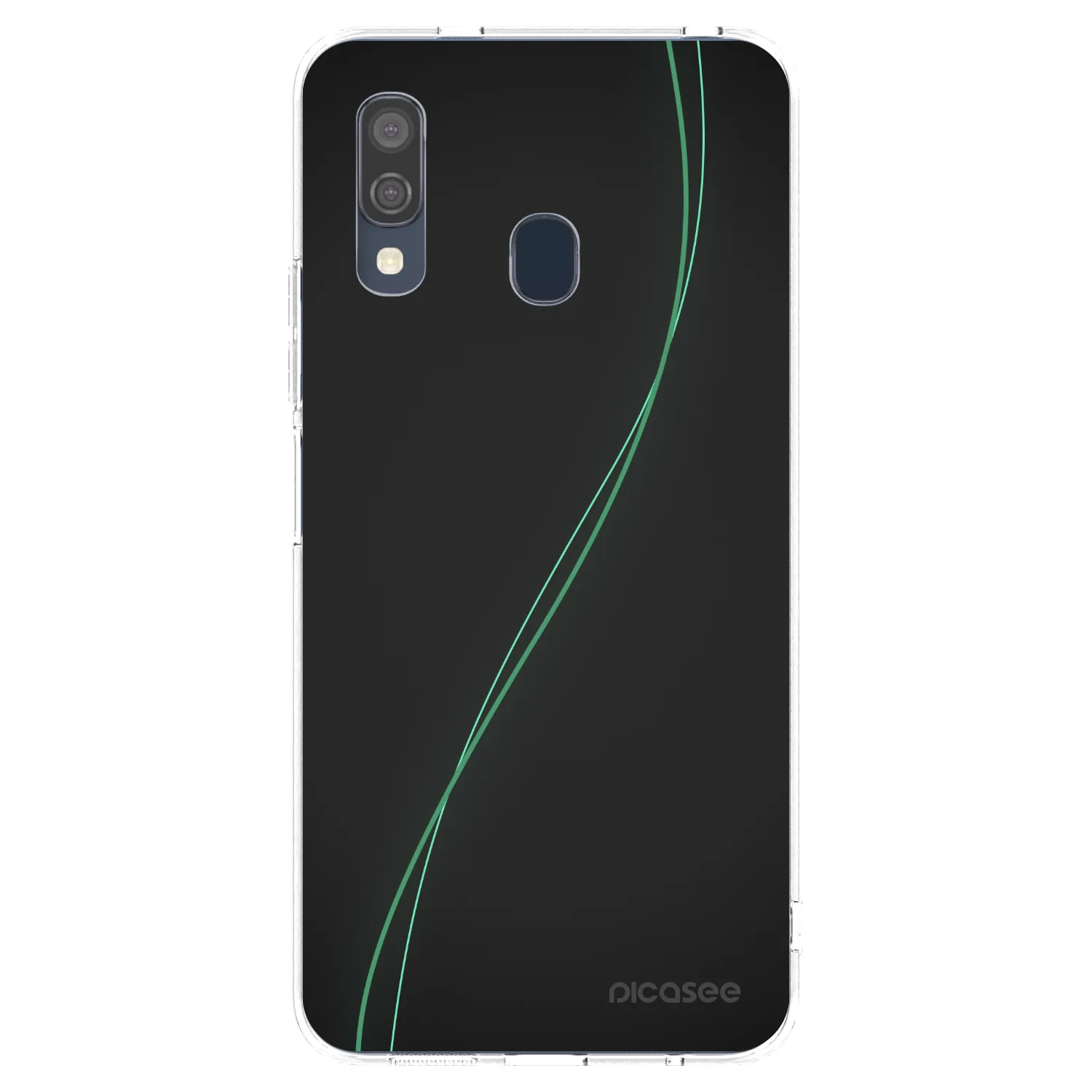 Picasee silikonska prozirna maskica za Samsung Galaxy A40 A405F - Be Different