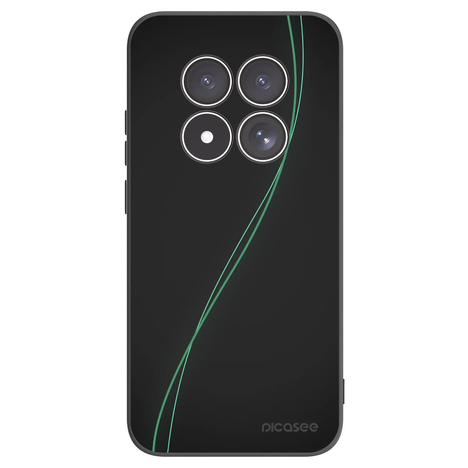 Picasee crna silikonska maskica za Xiaomi Redmi Note 15 Pro 4G - Be Different