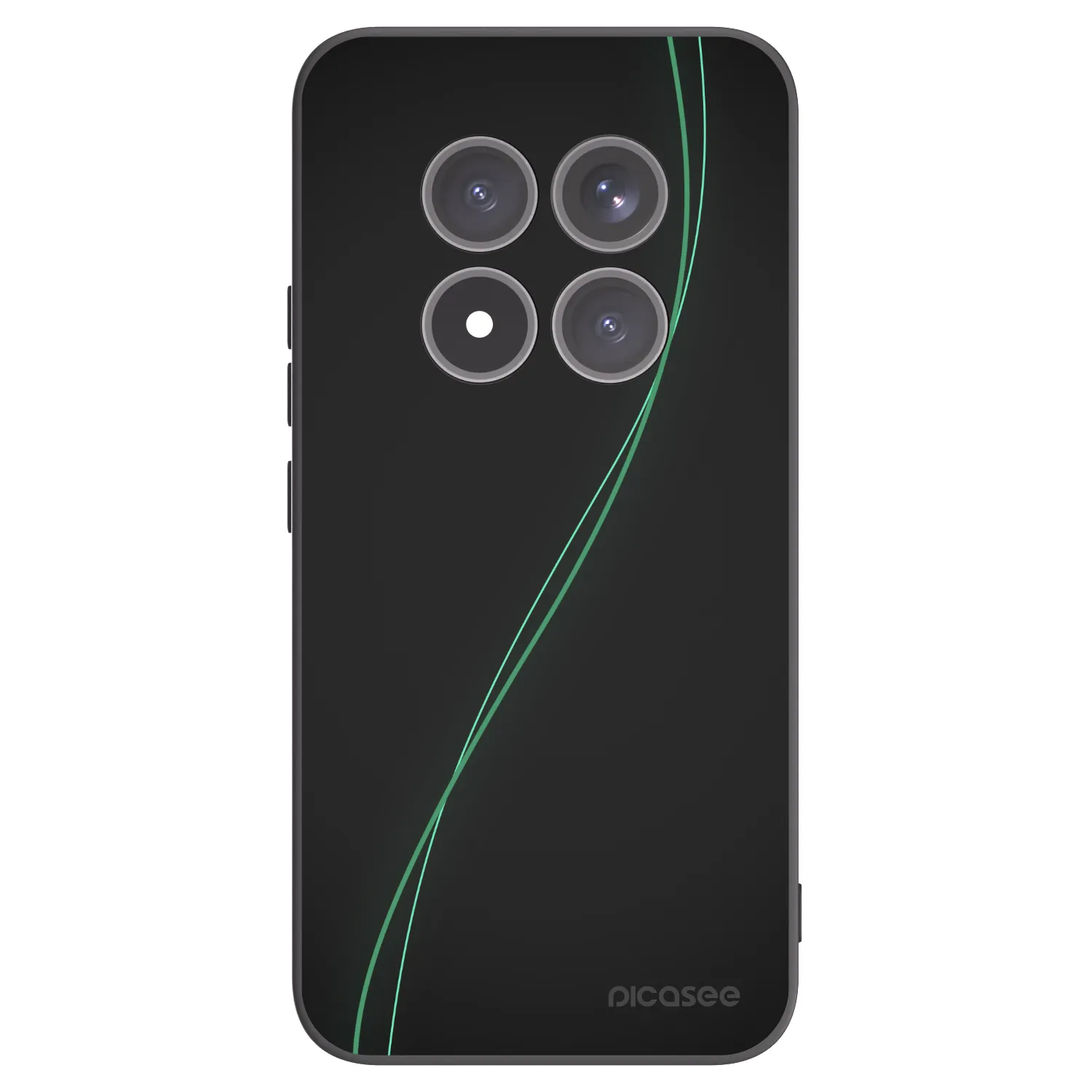 Picasee crna silikonska maskica za Xiaomi Redmi Note 15 Pro+ - Be Different