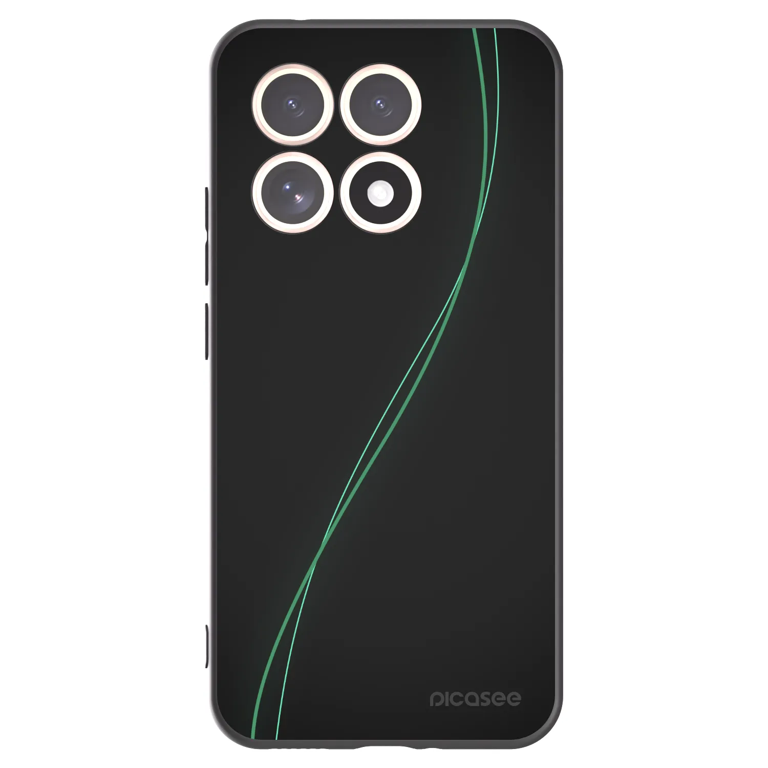 Picasee crna silikonska maskica za Xiaomi 15T - Be Different