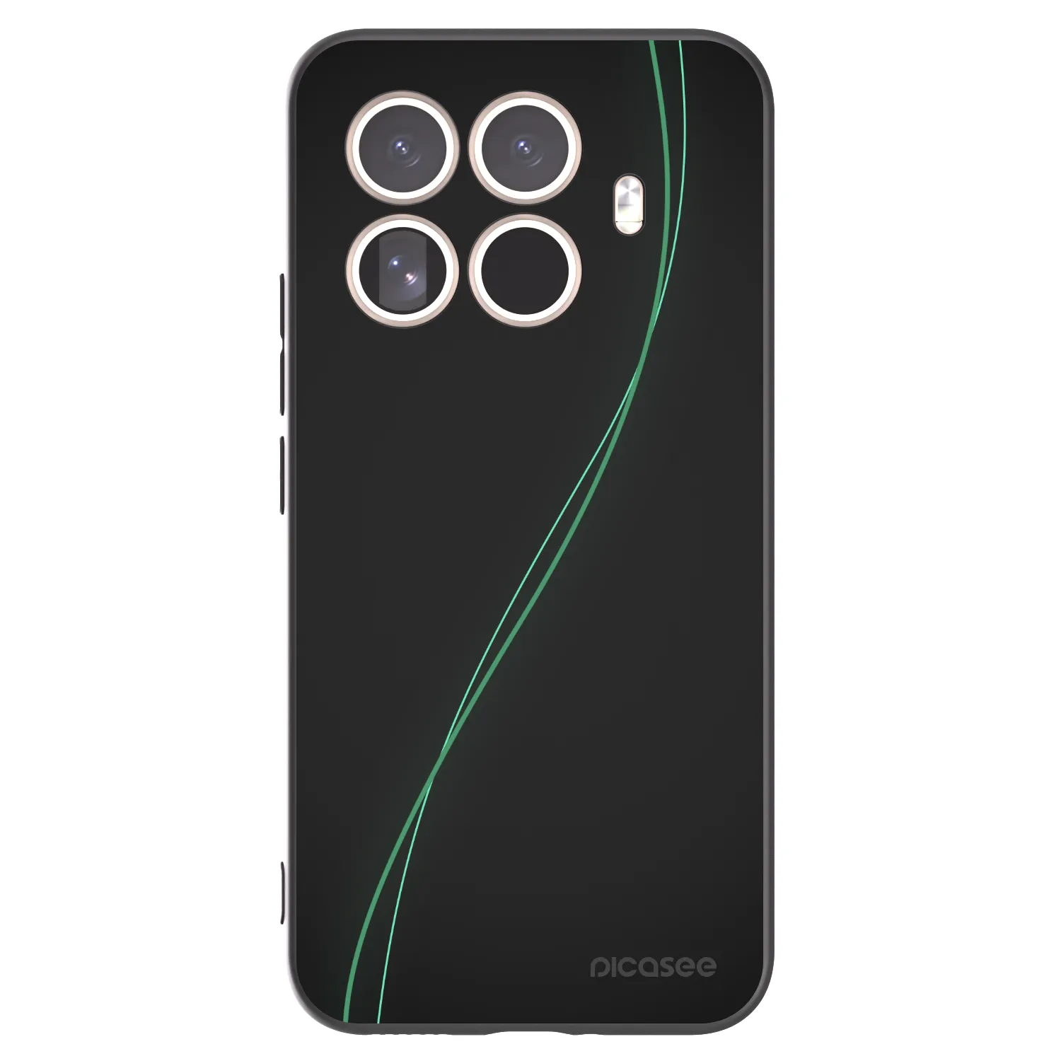 Picasee crna silikonska maskica za Xiaomi 15T Pro - Be Different