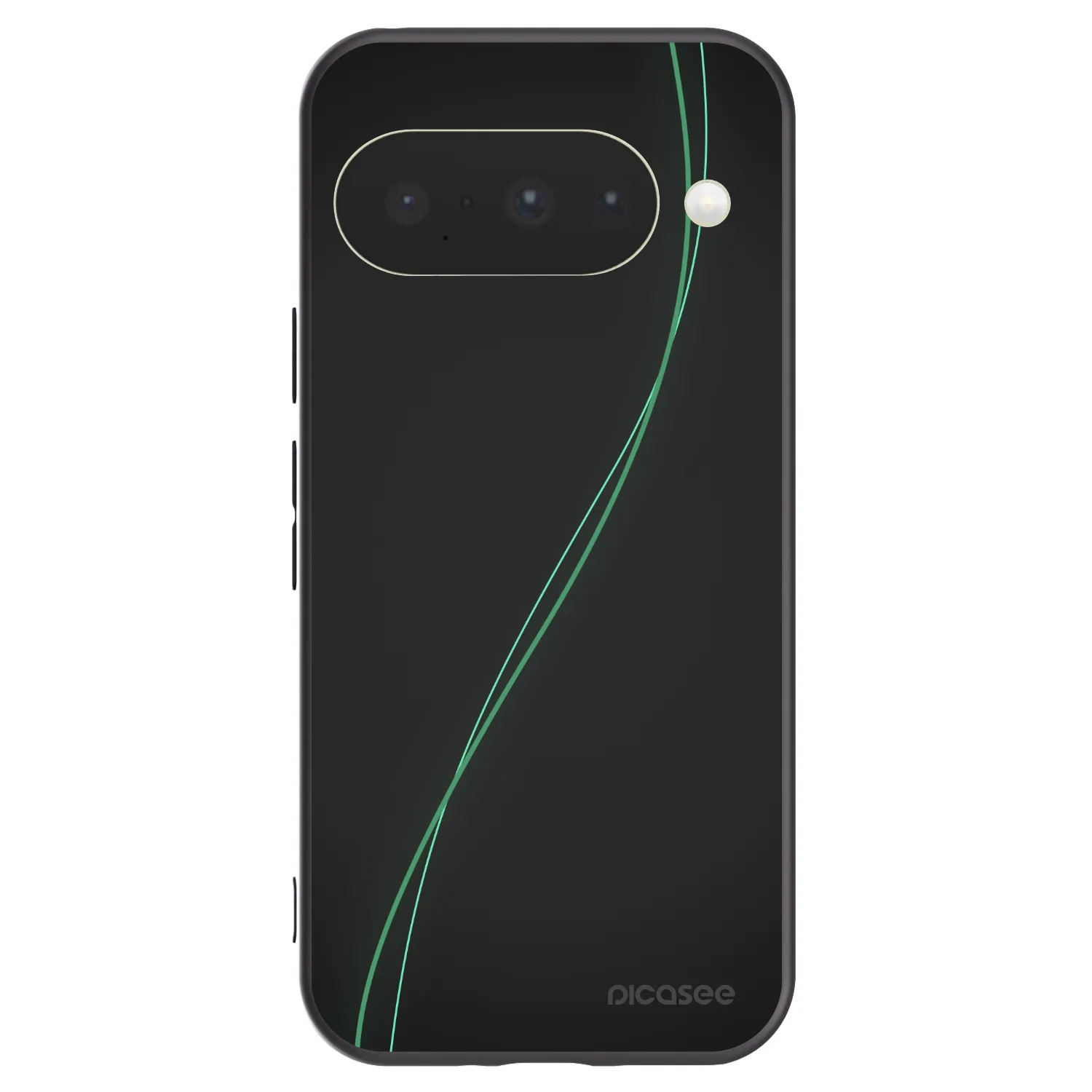 Picasee crna silikonska maskica za Google Pixel 10 - Be Different