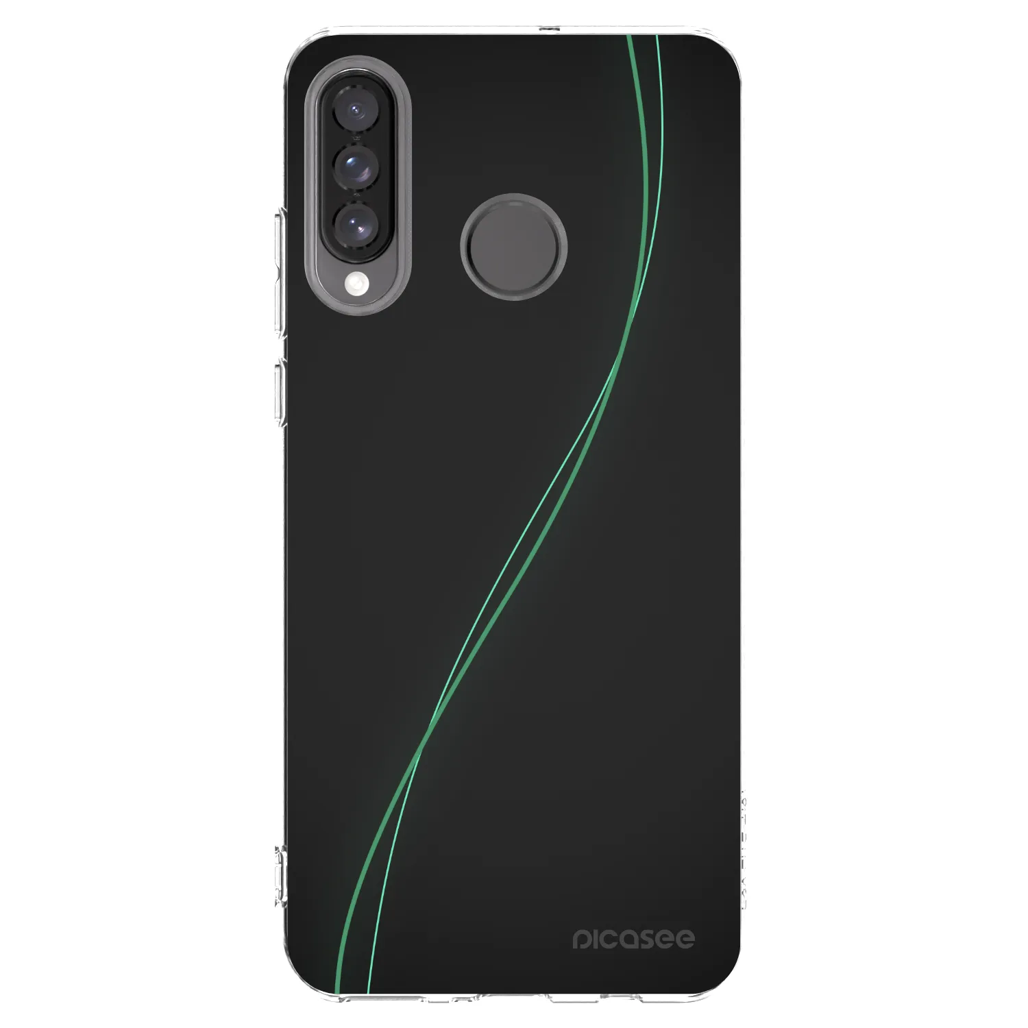 Picasee silikonska prozirna maskica za Huawei P30 Lite - Be Different