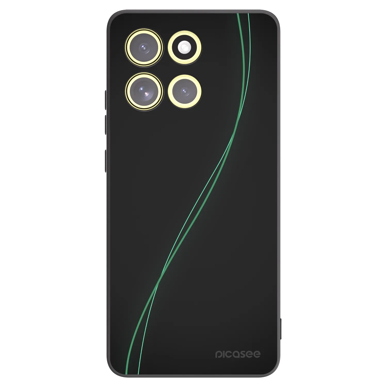 Picasee crna silikonska maskica za Motorola Moto G86 Power 5G - Be Different