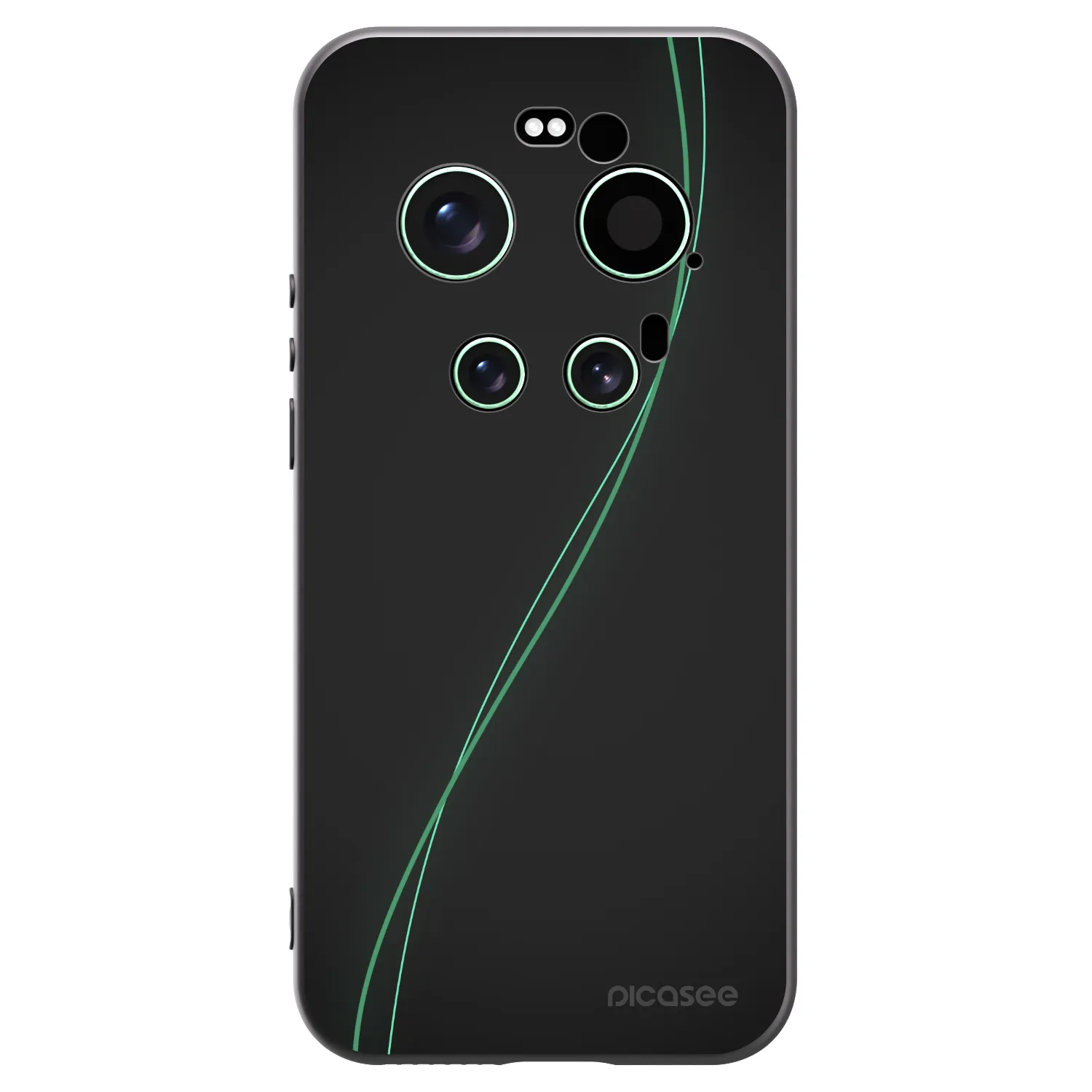 Picasee crna silikonska maskica za Xiaomi 17 Ultra - Be Different