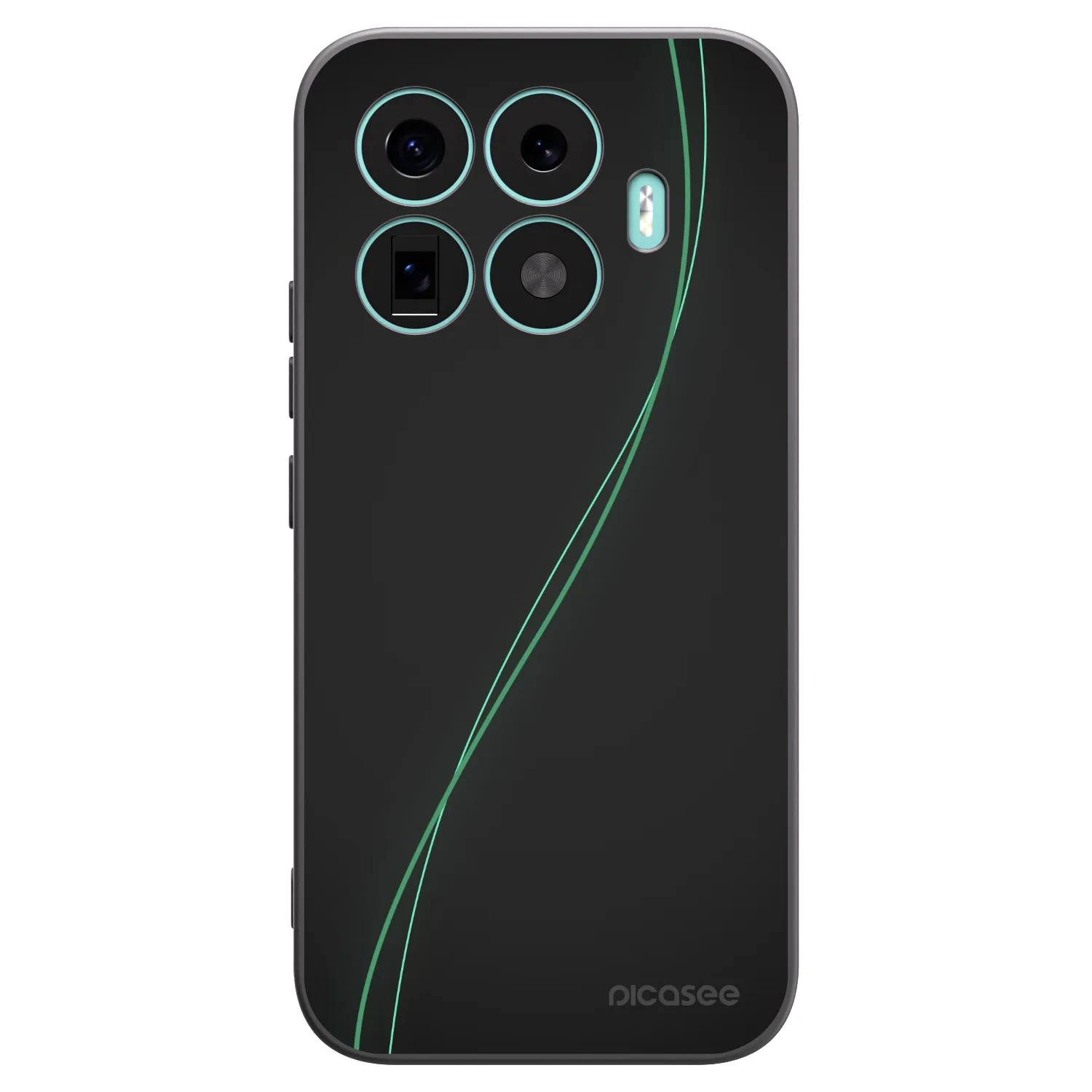 Picasee crna silikonska maskica za Xiaomi 17T - Be Different