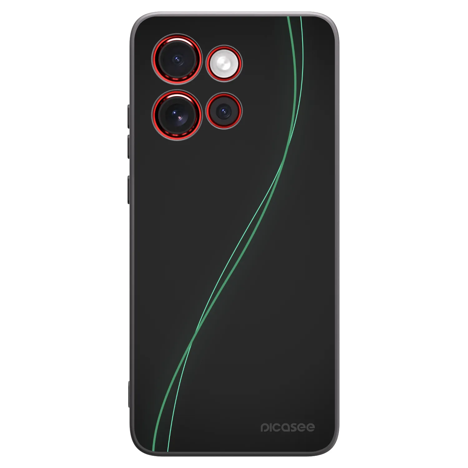 Picasee crna silikonska maskica za Motorola Edge 60 Neo 5G - Be Different