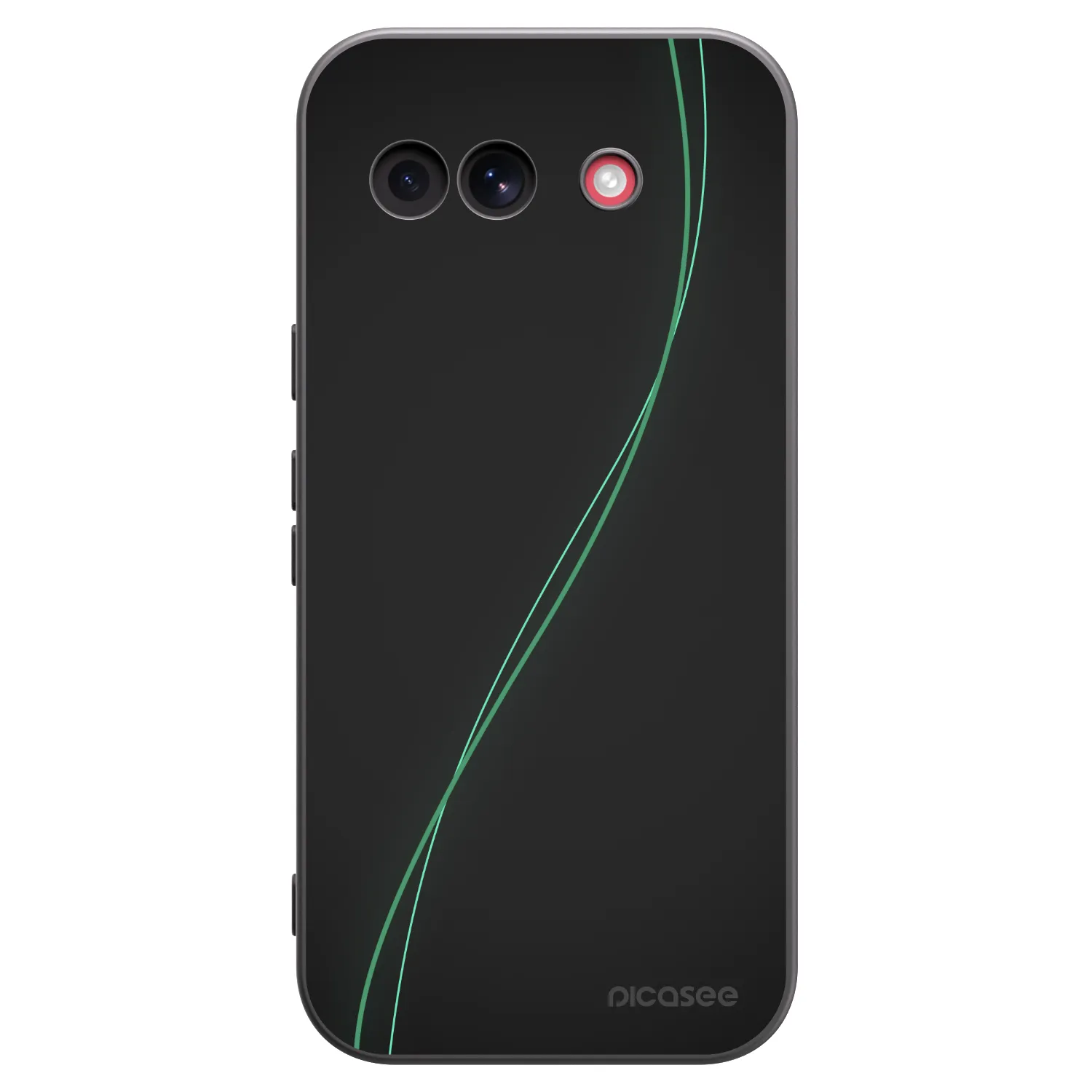 Picasee crna silikonska maskica za Google Pixel 10a - Be Different