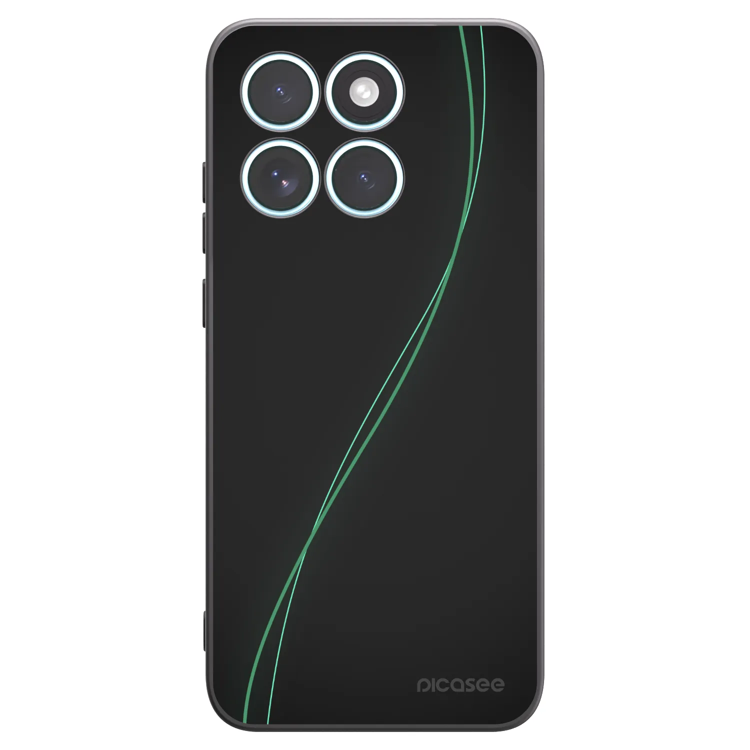 Picasee crna silikonska maskica za Motorola Edge 70 Fusion - Be Different