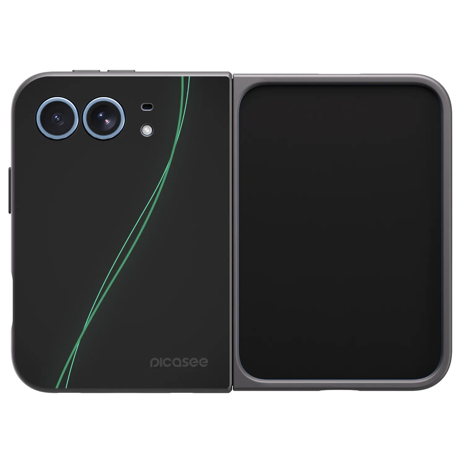 Picasee crna silikonska maskica za Apple iPhone Ultra - Be Different