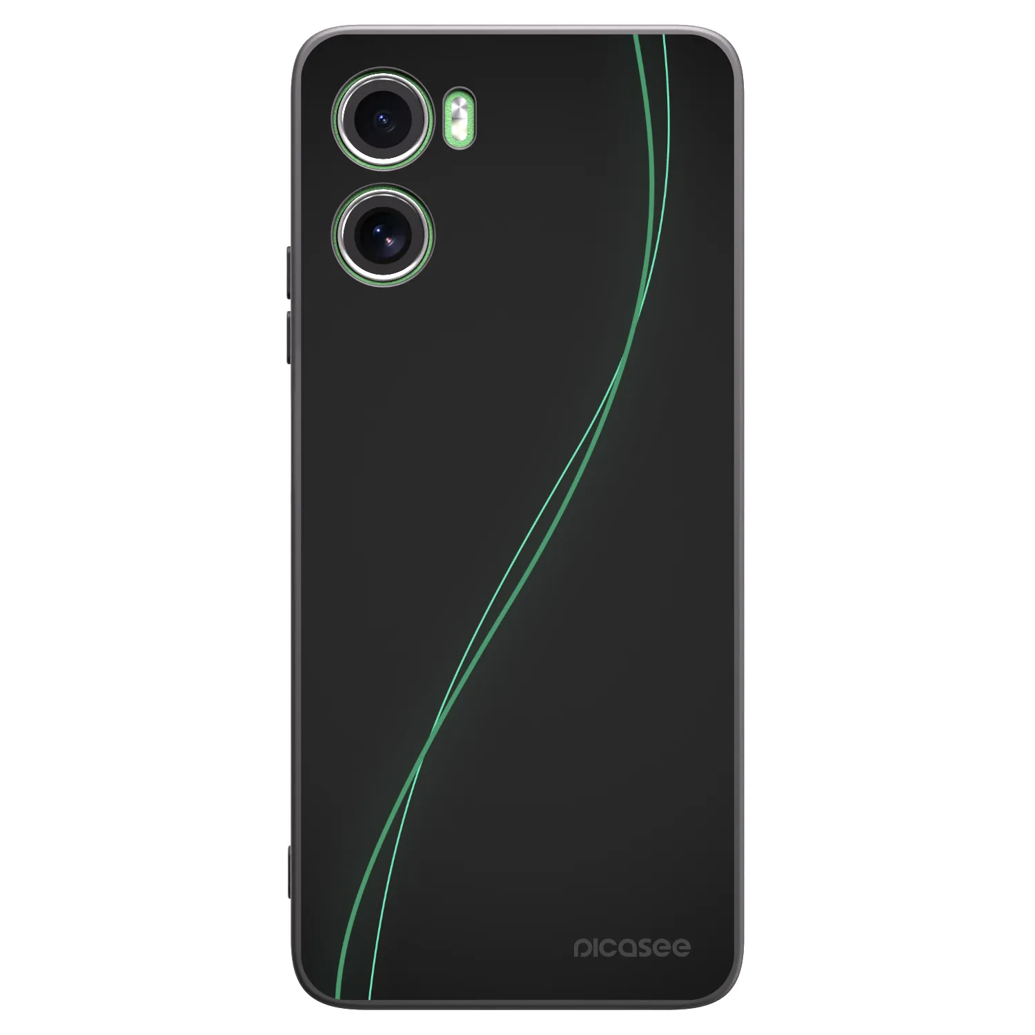 Picasee crna silikonska maskica za Motorola Moto G06 - Be Different