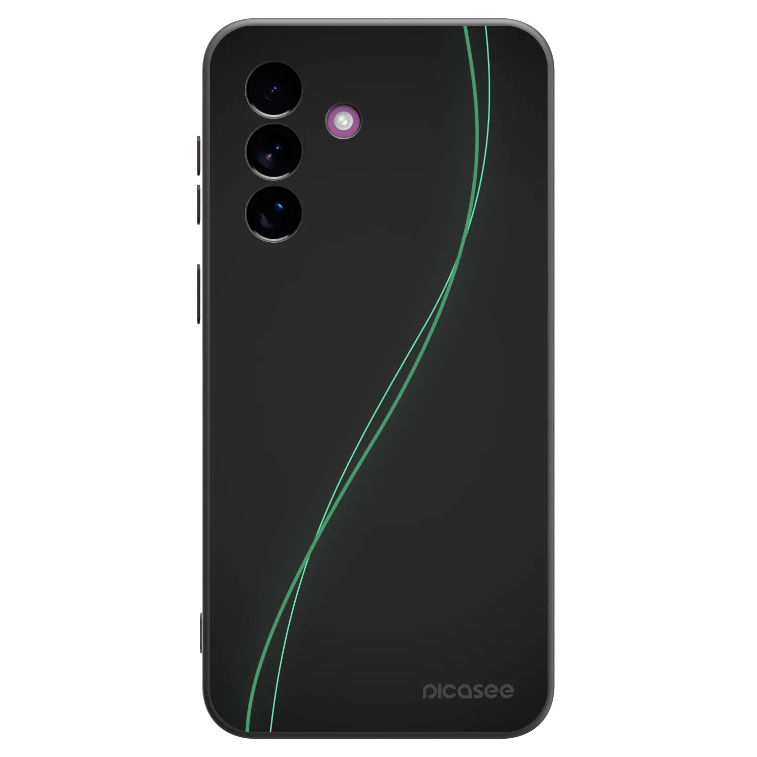 Picasee crna silikonska maskica za Samsung Galaxy A37 - Be Different