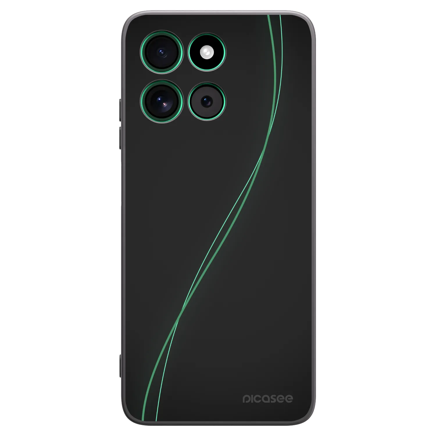 Picasee crna silikonska maskica za Motorola Moto G57 Power - Be Different