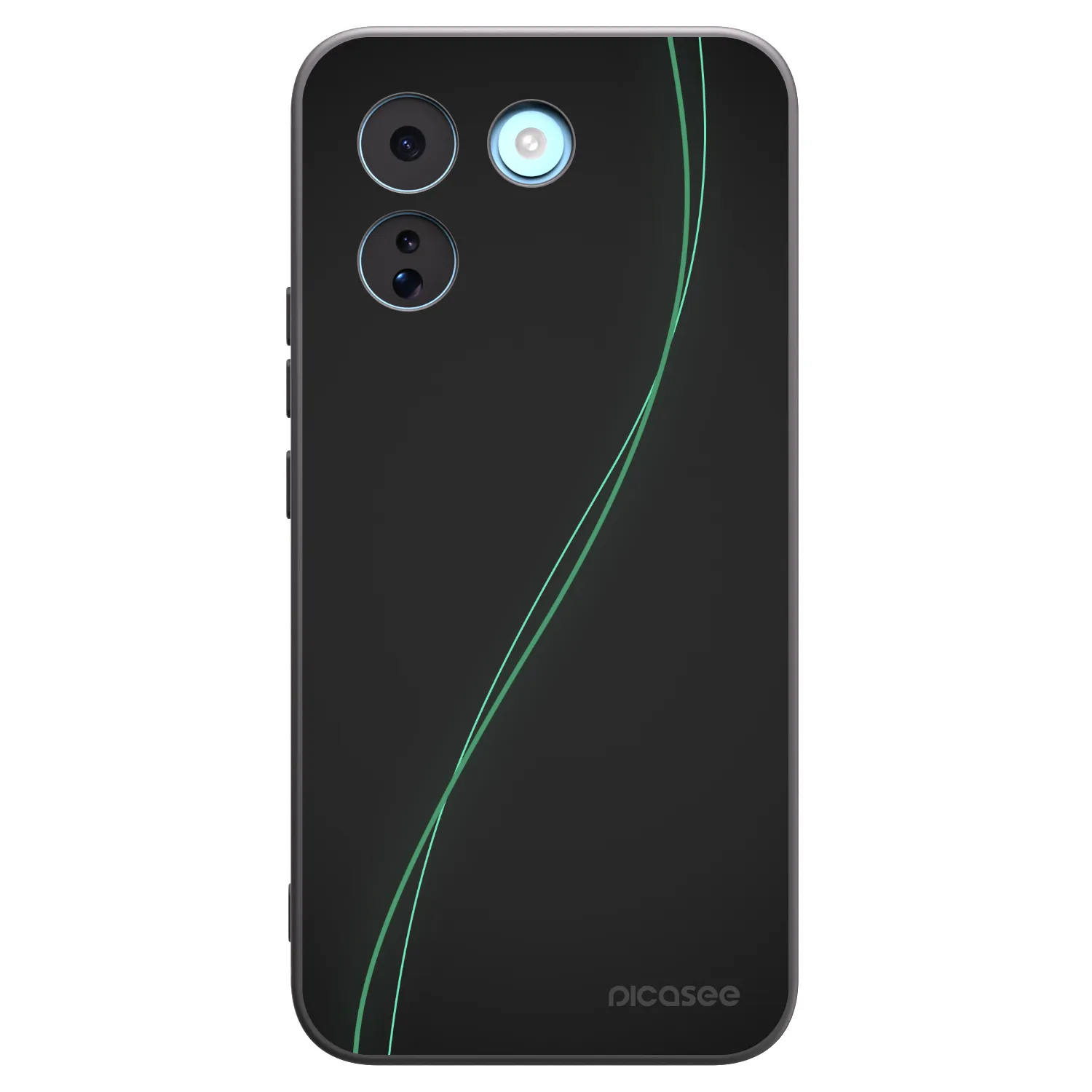 Picasee crna silikonska maskica za Xiaomi Redmi Note 17 Pro MAX 5G - Be Different