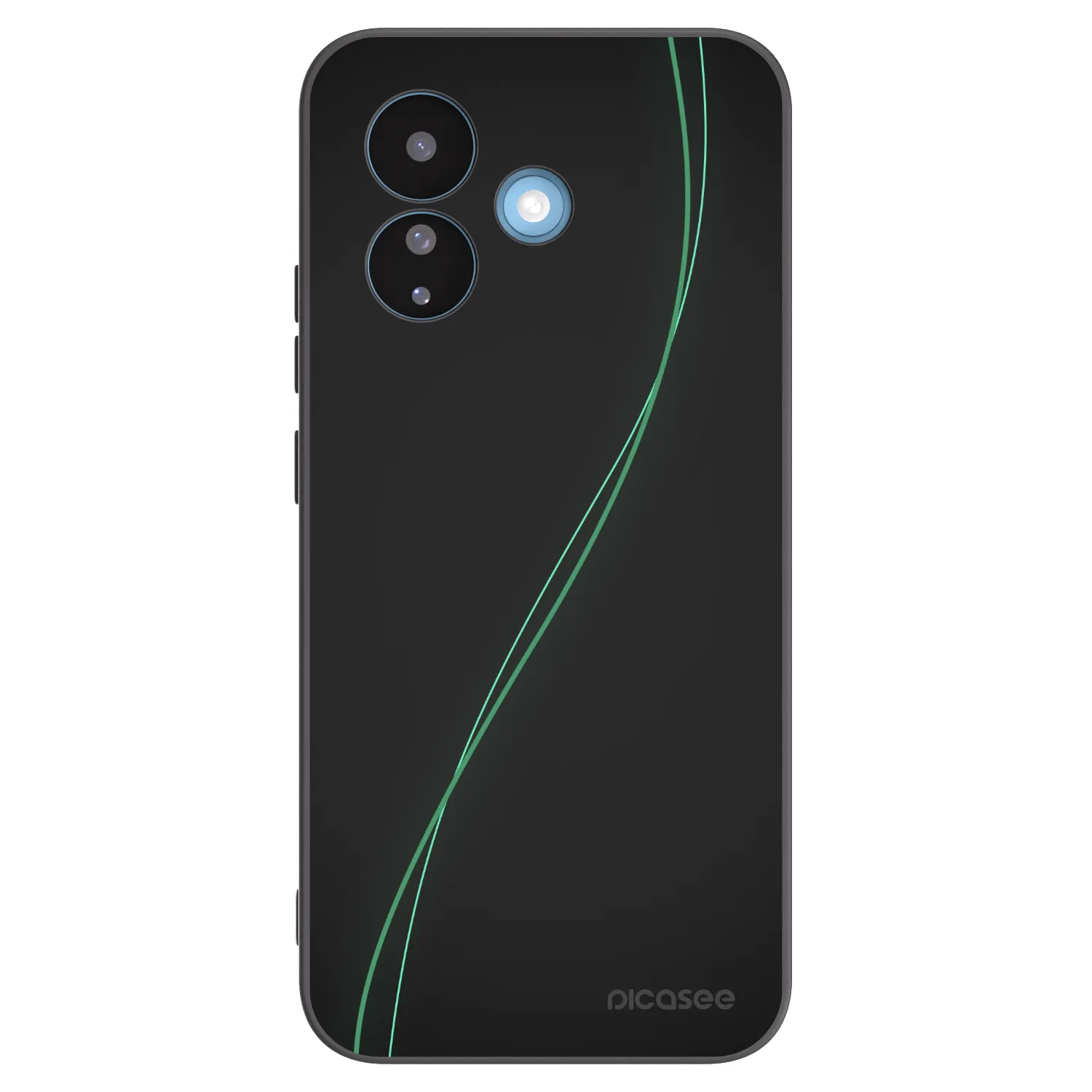 Picasee crna silikonska maskica za Xiaomi Redmi Note 17 Pro 5G - Be Different