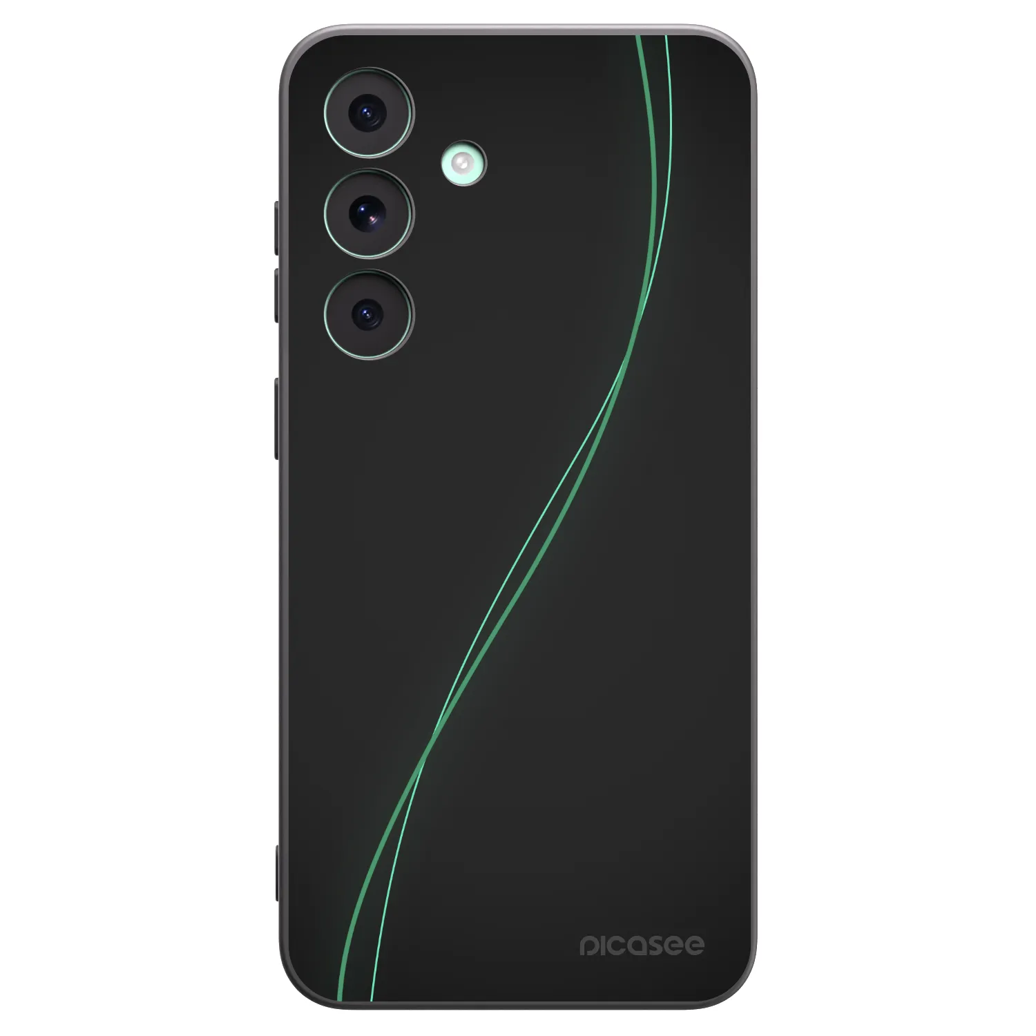 Picasee crna silikonska maskica za Samsung Galaxy S26 FE - Be Different