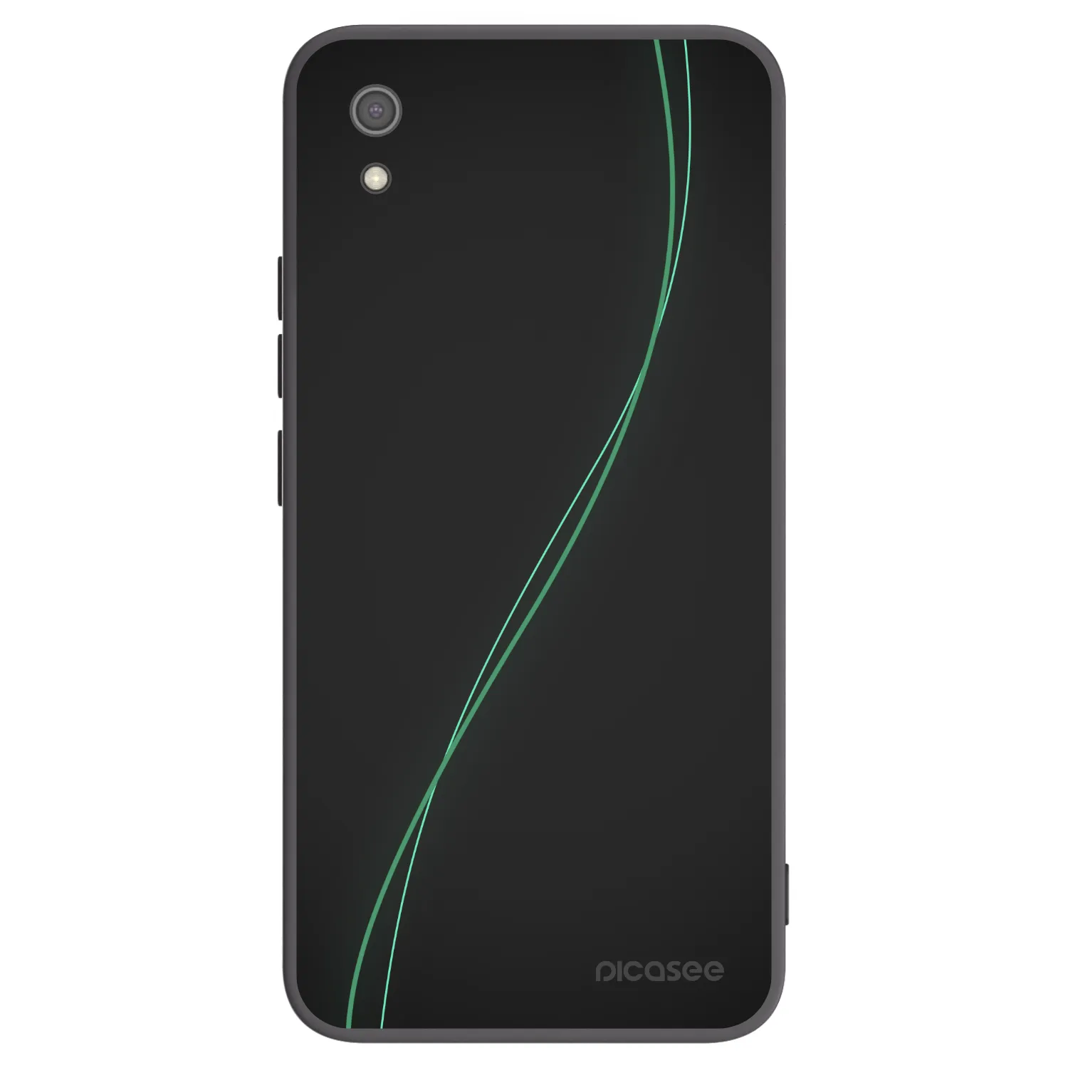 Picasee crna silikonska maskica za Xiaomi Redmi 7A - Be Different