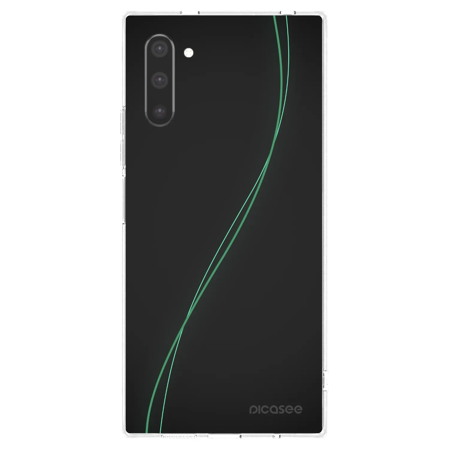 Picasee silikonska prozirna maskica za Samsung Galaxy Note 10 N970F - Be Different