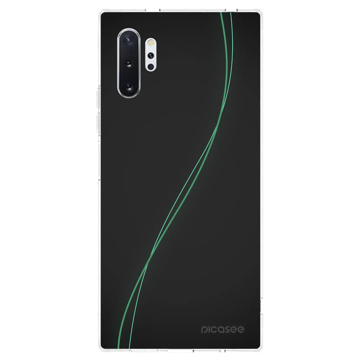 Picasee silikonska prozirna maskica za Samsung Galaxy Note 10+ N975F - Be Different
